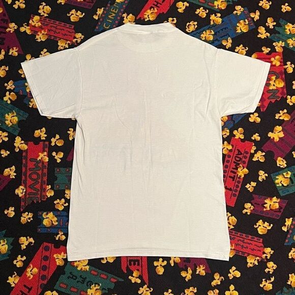 VTG 90s ATLANTIS ‘I Got Soaked!’ White Graphic Tee Shirt / Size M - Picture 2 of 4
